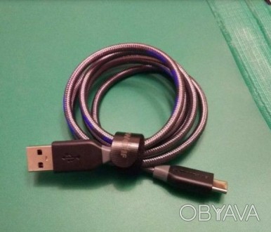 BlitzWolf® Ampcore BW-TC5 Cверхпрочный кабель/Type-C/3A/480Mb
 Характеристик. . фото 1