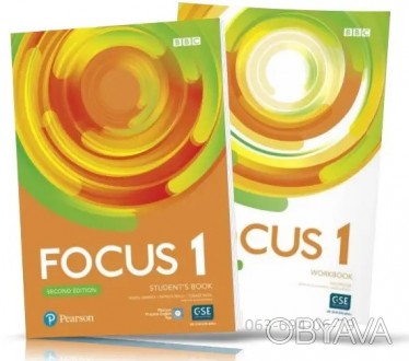 Продам Focus 1 2nd edition, student's book + Workbook Підручник +Зошит