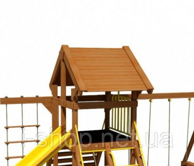 
Деревянная крыша Ранчо Inter Atletika – дополнительный элемент для детских игро. . фото 2