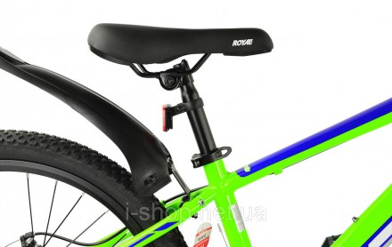 
Велосипед RoyalBaby MTB 1.0 24" - легкий хардтейл для подростков с хорошей прох. . фото 5