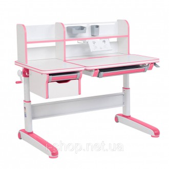 Комплект для девочки стол-трансформер Libro Pink + ортопедическое кресло Cubby P. . фото 3