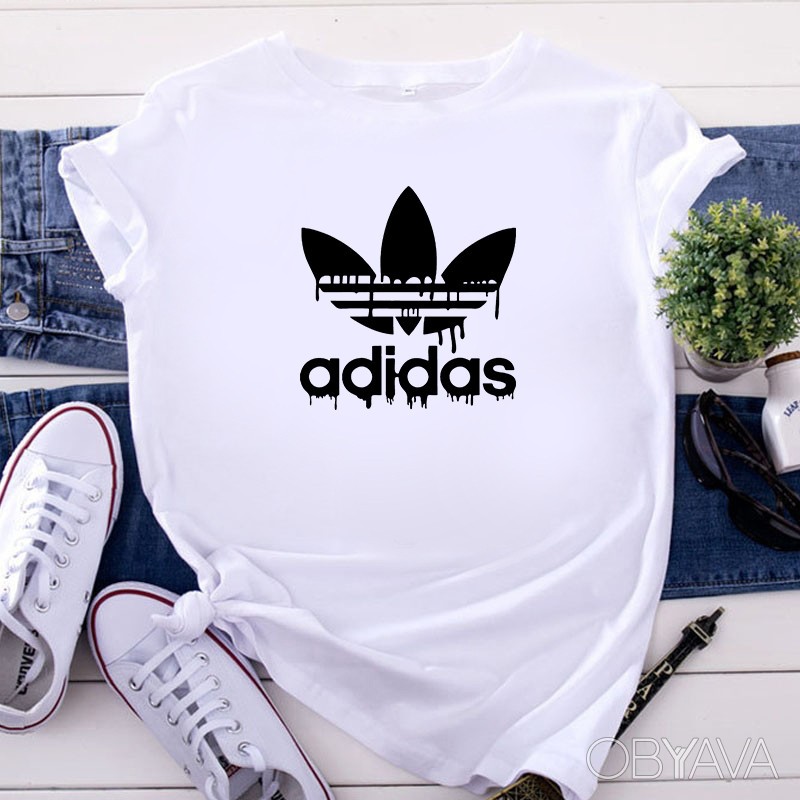 ᐈ Стильная футболка Адидас Adidas ᐈ Чернигов 395 ГРН - OBYAVA.ua™ №22896791