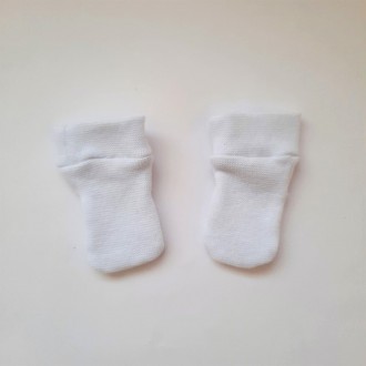 Белые носочки для куклы 40 - 43 см, Беби Борн или другую куклы ростом 40-43 см
О. . фото 4