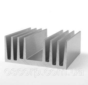 Радиаторный алюминиевый профиль используется в целях охлаждения электронных устр. . фото 3