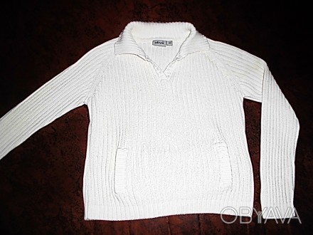 Пуловер Alive для мальчика  вязаная резинка   на  8-9 лет, б\у в отличном состоя. . фото 1