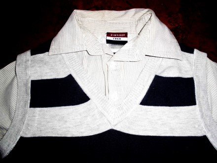 Рубашка- обманка трикотажная,Zishao ,  б\у в отличном состоянии рукава и воротни. . фото 3