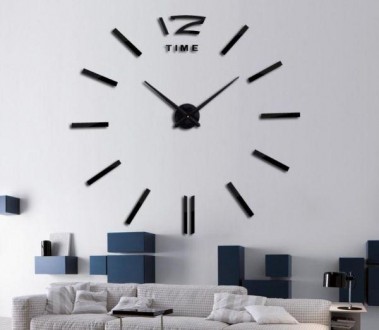 Стильні та креативні настінні 3-D годинник «роби сам» для дому, офісу, кафе та р. . фото 2