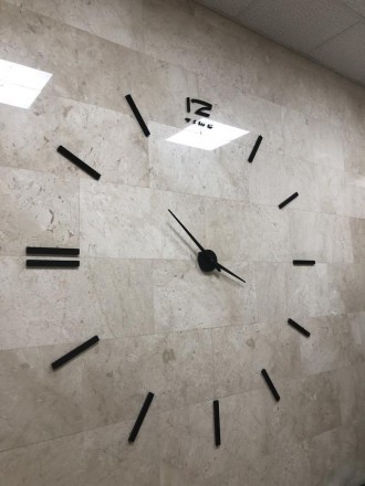 Стильні та креативні настінні 3-D годинник «роби сам» для дому, офісу, кафе та р. . фото 3