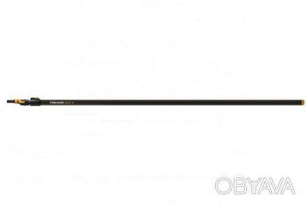  Телескопічна ручка Fiskars QuikFit (136032) Вес 1470 гр. Длина 2200 мм. - 4000м. . фото 1