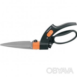  Ножницы для травы Fiskars GS42 Servo-System (113680) Длина 34 см Материал Сталь. . фото 1