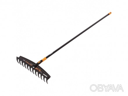  Универсальные садовые грабли Fiskars Solid (M) (135066) Длина: 164 cм Ширина: 4. . фото 1