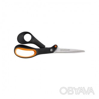  Ножницы Fiskars для тяжелой работы с зазубренным лезвием (1020224) Ширина: 83 м. . фото 1