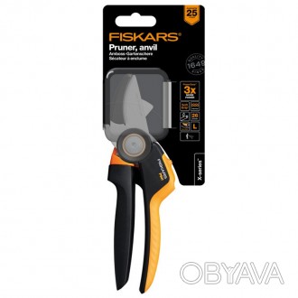  Секатор контактный Fiskars X-series P941 L (1057174) Размер: 285 x 95 мм Вес: 2. . фото 1