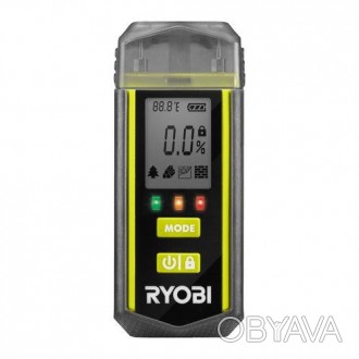  Вимірювач вологості Ryobi RBPINMM1 Діапазон вимірювання вологості (деревина), %. . фото 1