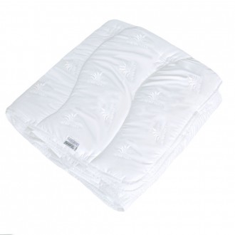 Одеяло Aloe Vera – изящный постельный текстиль, обеспечивающий комфорт прохладно. . фото 7