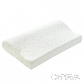 Детская ортопедическая подушка для сна анатомической формы Memory Foam. Имеет фо. . фото 1