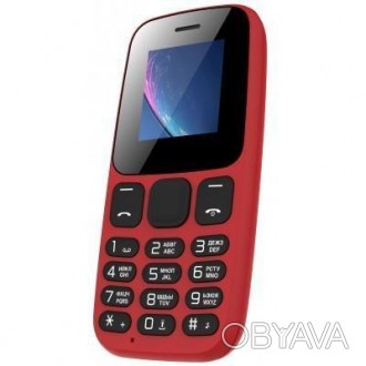 Мобильный телефон Nomi i144c Red 1.4