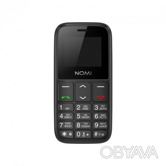 Мобильный телефон Nomi i187 Black 1.77