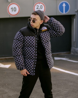 Куртка TNF-Gucci черная. Київ. фото 1 Куртка TNF-Gucci черная. Київ. фото 1