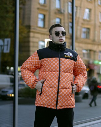 Куртка TNF-Gucci оранж . Київ. фото 1 Куртка TNF-Gucci оранж . Київ. фото 1