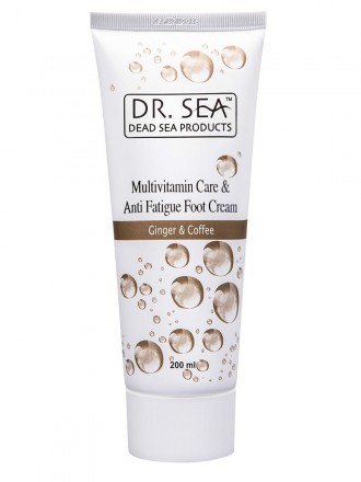 Dr. Sea Multivitamin Care & Anti-Fatigue Foot Cream Ginger & Coffee
Мультивитами. . фото 2