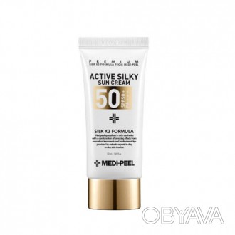 Солнцезащитный крем Medi Peel Active Silky Sun Cream SPF50+ /PA+++
Возраст: 40+
. . фото 1