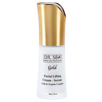 Dr. Sea Facial lifting cream- serum with gold and peptide complex
Крем-сыворотка. . фото 4