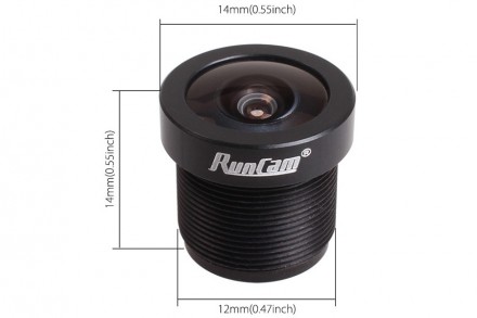 Линза M12 2.3мм RunCam RC23 для камер Swift 2/Mini/Micro3Совместимые камеры: 
Ru. . фото 4