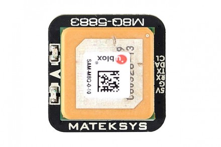 Приёмник GPS Matek M8Q-5883 можно купить в Украине с официальной гарантией.
Комп. . фото 2