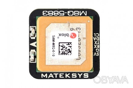 Приёмник GPS Matek M8Q-5883 можно купить в Украине с официальной гарантией.
Комп. . фото 1