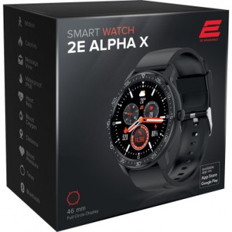 2E Alpha X 46 mm – стильные смарт-часы с широким набором функций, призваны стать. . фото 4