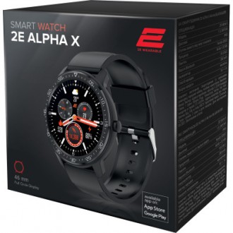 2E Alpha X 46 mm – стильные смарт-часы с широким набором функций, призваны стать. . фото 3