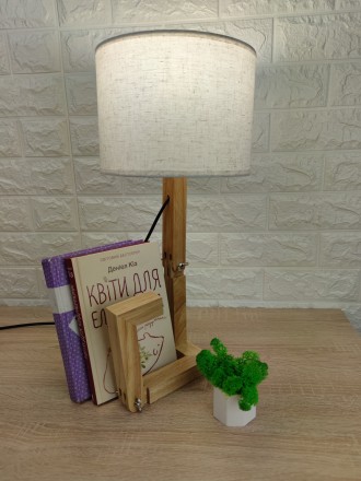 Эксклюзивная настольная лампа в стиле минимализм или лофт. Имеет нестандартный в. . фото 3