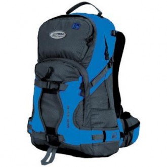 Спортивный рюкзак Terra Incognita Snow-Tech 40 blue / gray объемом 40 литров, мо. . фото 2