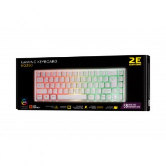 Компактная мембранная клавиатура 2E GAMING KG350 выполнена в популярном формате . . фото 6