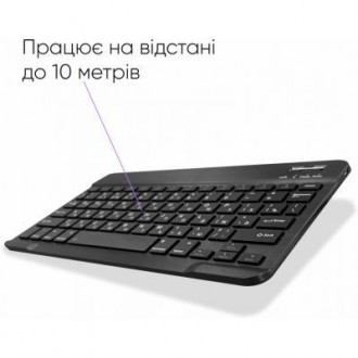 Беспроводная Bluetooth клавиатура AIRON Easy Tap для Smart TV и планшета с силик. . фото 6