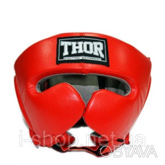 
 Защитный шлем боксерский классический THOR 716 - боксерский защитный шлем для . . фото 1