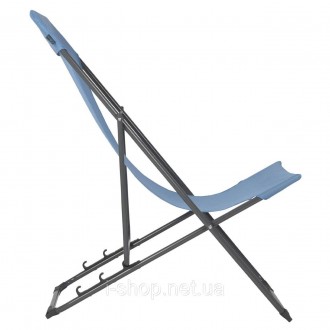 Відмінне пляжне розкладне крісло Bo-Camp Flat має три рівні нахилу спинки, дозво. . фото 6