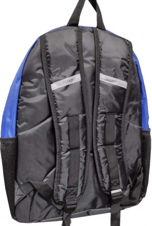 Вместительный спортивный рюкзак 22L Slazenger Club Rucksack черный с синим 
S470. . фото 3