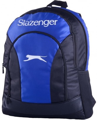 Вместительный спортивный рюкзак 22L Slazenger Club Rucksack черный с синим 
S470. . фото 2