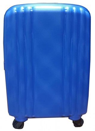 Пластиковый чемодан из полипропилена Enrico Benetti Henderson S 37л синий Eb5900. . фото 3
