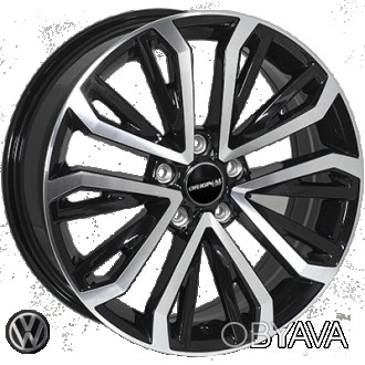 Диски литые R18 PCD5x112 на Skoda, Seat, Audi, VW, Mercedes, BMW JH H693 BMF ET4. . фото 1