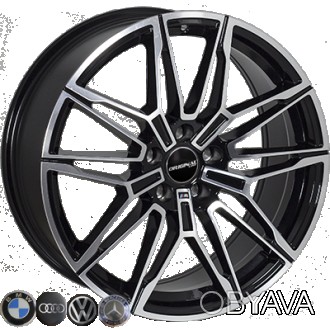 Диски литые R19 PCD5x112 на Skoda, Seat, Audi, VW, Mercedes, BMW ZW BK5938 BP ET. . фото 1