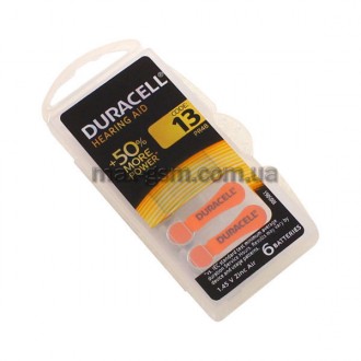 Батарейки Duracell HA 13, 6шт.. Запоріжжя. фото 1 Батарейки Duracell HA 13, 6шт.. Запоріжжя. фото 1