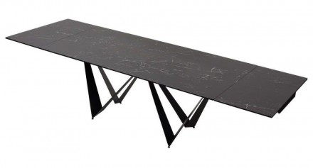 Стол раскладной Fjord Black Marble керамика 200-300 см
Стильный раскладной стол . . фото 6