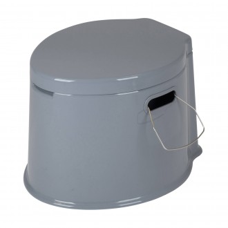 Переносний біотуалет Bo-Camp Portable Toilet 7 Liters Grey практичний та простий. . фото 3