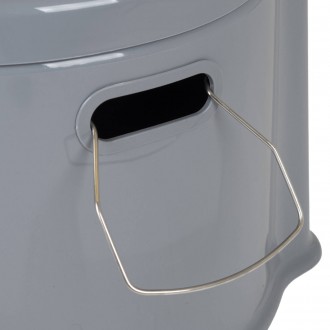 Переносний біотуалет Bo-Camp Portable Toilet 7 Liters Grey практичний та простий. . фото 11