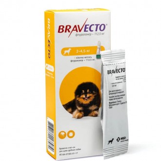 Ціна за 1 піпетку
Бравекто Spot-On - сучасний ефективний інсектоакарицидний преп. . фото 3