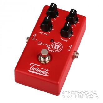 Гитарная педаль эффектов фуз Fuzz Twinote overdrive для электрогитары.
Качествен. . фото 1