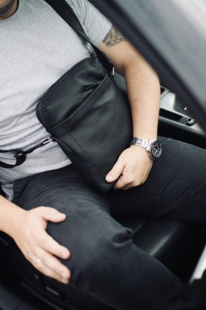 Стильна чоловіча сумка через плече (сумка). Львов. фото 1